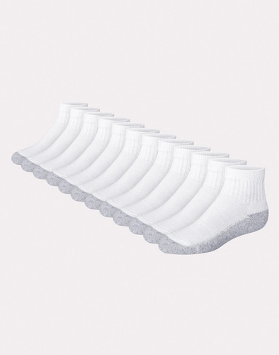 Hanes ankle socks pack boys - ankle, 12-pack