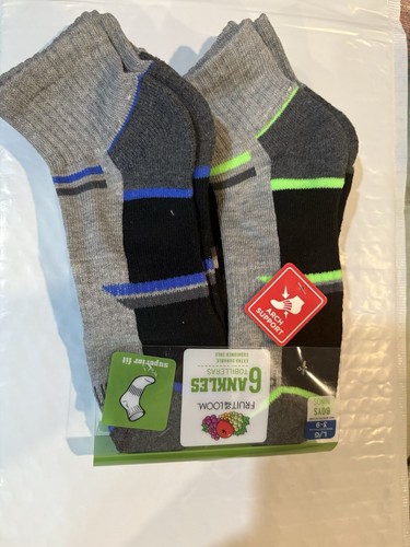 Boys fruit the loom socks - loom, 6